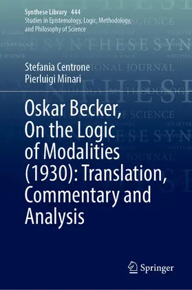 Oskar Becker, On the Logic of Modalities (1930): Translation, Commentary and Analysis