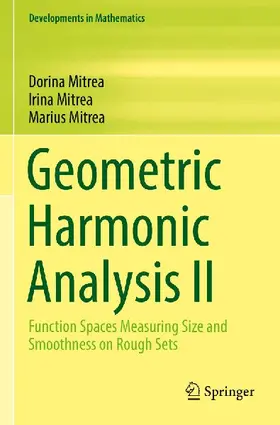 Geometric Harmonic Analysis II