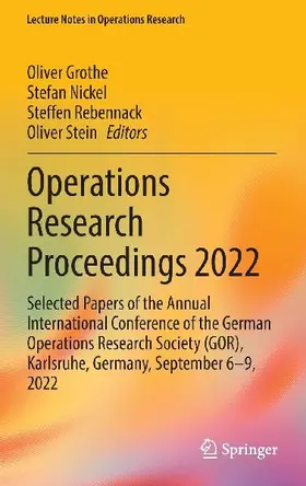 Operations Research Proceedings 2022