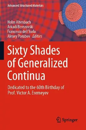 Sixty Shades of Generalized Continua