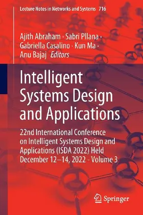 Intelligent Systems Design and Applications