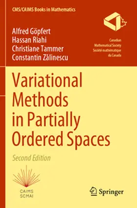 Variational Methods in Partially Ordered Spaces