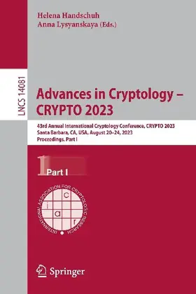 Advances in Cryptology - CRYPTO 2023