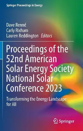Proceedings of the 52nd American Solar Energy Society National Solar Conference 2023