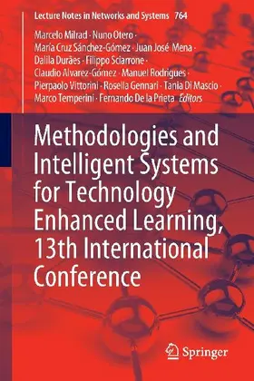 Methodologies and Intelligent Systems for Technology Enhanced Learning, 13th International Conference