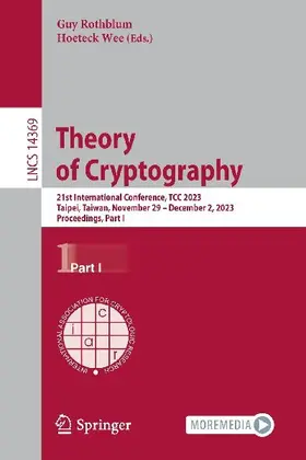 Theory of Cryptography