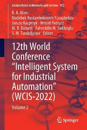 12th World Conference "Intelligent System for Industrial Automation" (WCIS-2022)