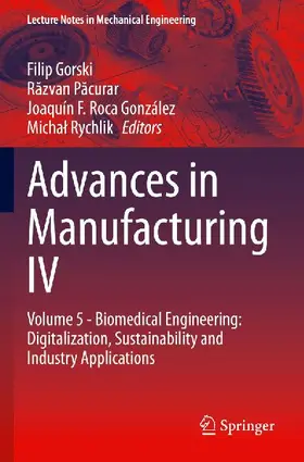 Advances in Manufacturing IV