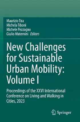 New Challenges for Sustainable Urban Mobility: Volume I