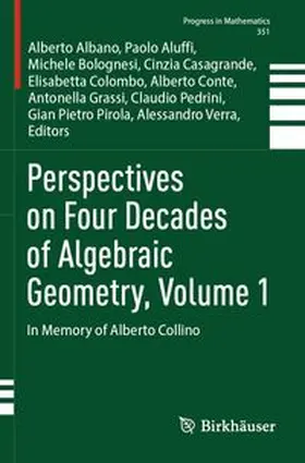 Perspectives on Four Decades of Algebraic Geometry, Volume 1