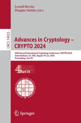 Advances in Cryptology - CRYPTO 2024