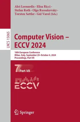 Computer Vision - ECCV 2024