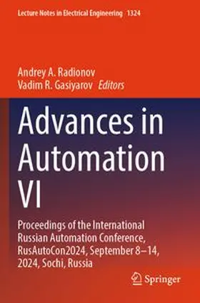 Advances in Automation VI
