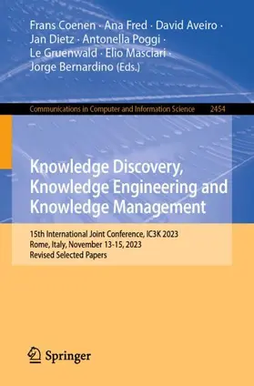 Knowledge Discovery, Knowledge Engineering and Knowledge Management