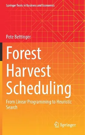 Forest Harvest Scheduling