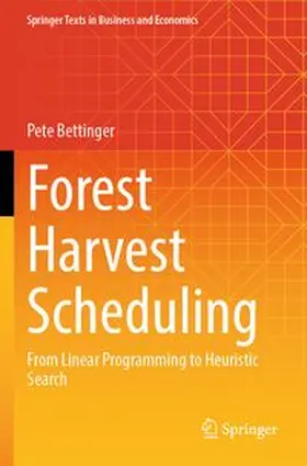 Forest Harvest Scheduling