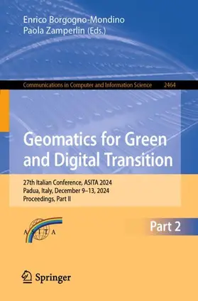 Geomatics for Green and Digital Transition