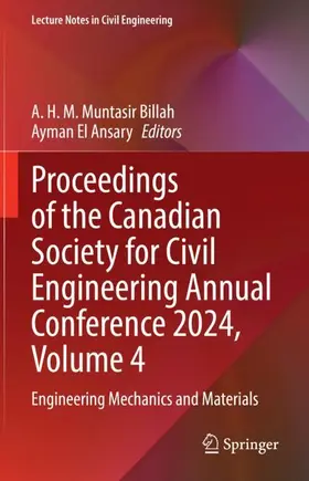 Proceedings of the Canadian Society for Civil Engineering Annual Conference 2024, Volume 4