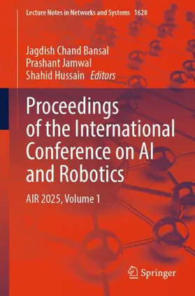 Proceedings of the International Conference on AI and Robotics