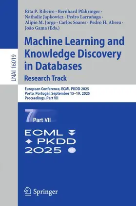 Machine Learning and Knowledge Discovery in Databases. Research Track