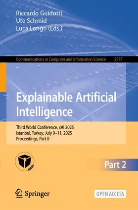 Explainable Artificial Intelligence