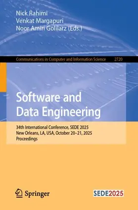 Software and Data Engineering