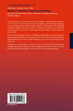 Advances in Information, Computing and Technology