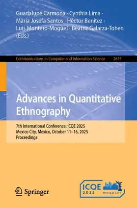 Advances in Quantitative Ethnography