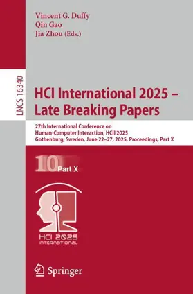 HCI International 2025 - Late Breaking Papers