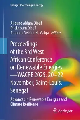Proceedings of the 3rd West African Conference on Renewable Energies-WACRE 2025; 20-22 November, Saint-Louis, Senegal