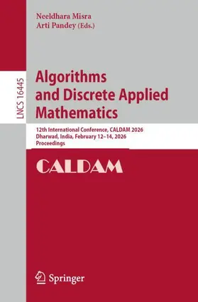 Algorithms and Discrete Applied Mathematics
