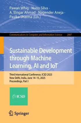Sustainable Development through Machine Learning, AI and IoT