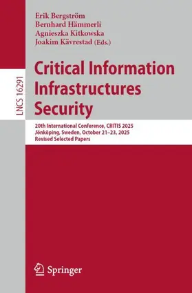 Critical Information Infrastructures Security