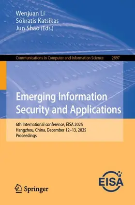 Emerging Information Security and Applications