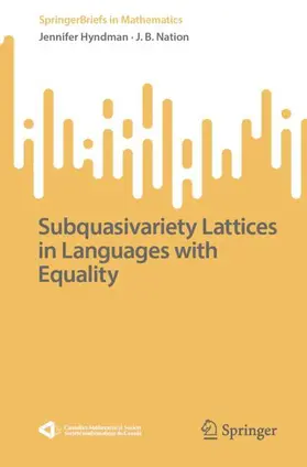 Subquasivariety lattices in languages with equality