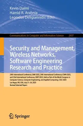 Security and Management, Wireless Networks, Software Engineering Research and Practice