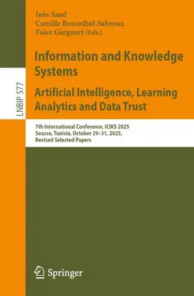 Information and Knowledge Systems. Artificial Intelligence, Learning Analytics and Data Trust