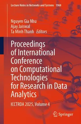 Proceedings of International Conference on Computational Technologies for Research in Data Analytics