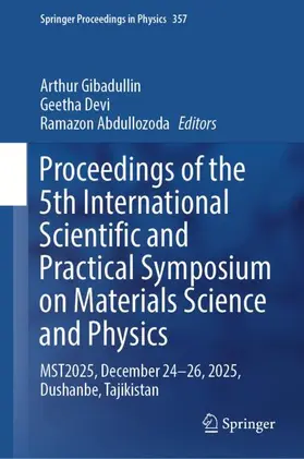 Proceedings of the 5th International Scientific and Practical Symposium on Materials Science and Physics