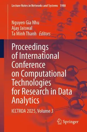 Proceedings of International Conference on Computational Technologies for Research in Data Analytics
