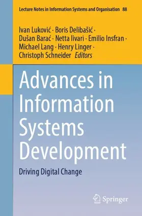 Advances in Information Systems Development