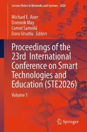 Proceedings of the 23rd International Conference on Smart Technologies and Education (STE2026)