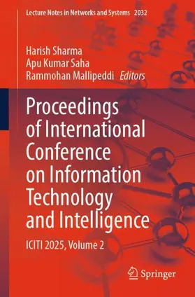 Proceedings of International Conference on Information Technology and Intelligence