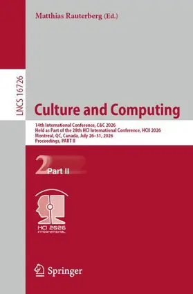 Culture and Computing