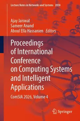 Proceedings of International Conference on Computing Systems and Intelligent Applications