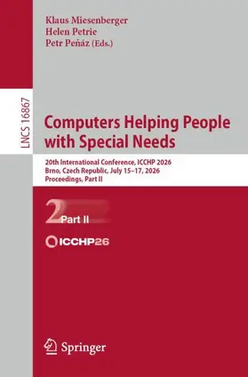 Computers Helping People with Special Needs