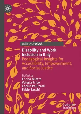 Disability and Work Inclusion in Italy