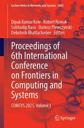 Proceedings of 6th International Conference on Frontiers in Computing and Systems