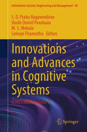 Innovations and Advances in Cognitive Systems