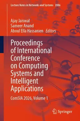 Proceedings of International Conference on Computing Systems and Intelligent Applications